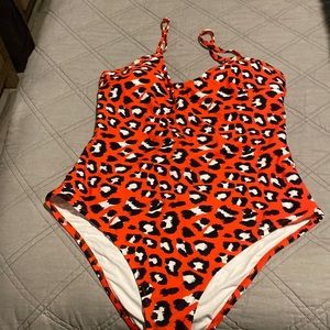 New Cupshe bathing suits XL tiger 🐯 print